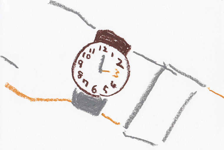 腕時計のイラスト