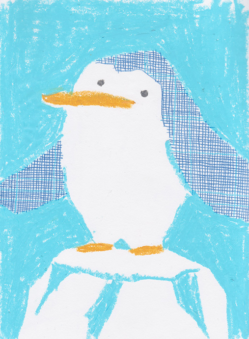 動物ペンギンのイラスト